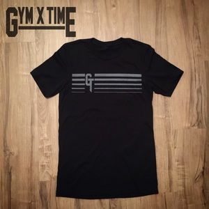 ⚫️NEW⚫️ “GT Stripes” MEN’S TEE by GYMXTIME